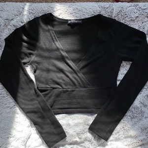 Brandy Melville Black Amara long sleeve